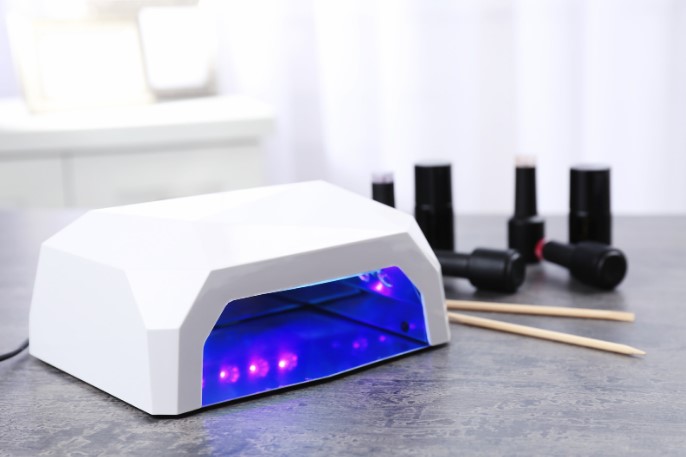 led лампа для маникюра с таймером или без